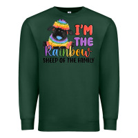 Sports Green i'm the rainbow sheep of the family Premium Sweatshirt - MaliasSmallBusiness