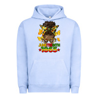 Pigment Grape Ice juneteenth 1865 afro bun Urban Hoodie - HRA Design Shop