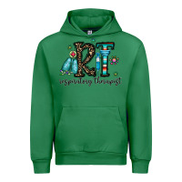 Emerald rt respiraory therapist Urban Hoodie - CowhideDigitalArt