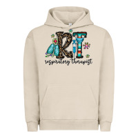 Pigment French Oak rt respiraory therapist Urban Hoodie - CowhideDigitalArt