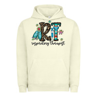 Pigment Pistachio rt respiraory therapist Urban Hoodie - CowhideDigitalArt