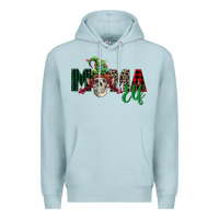 Blue Mist Mama elf skull Premium Hoodie - FaDigitalArtStudio