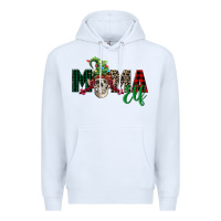 White Mama elf skull Premium Hoodie - FaDigitalArtStudio
