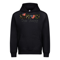 Foreset Green support our troops Urban Hoodie - CowhideDigitalArt