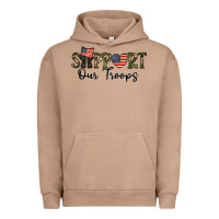 Pigment Burro support our troops Urban Hoodie - CowhideDigitalArt