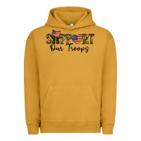 Pigment Peanut Butter support our troops Urban Hoodie - CowhideDigitalArt