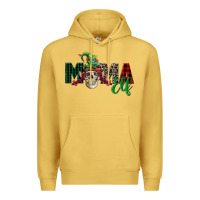 Antique Gold Mama elf skull Premium Hoodie - FaDigitalArtStudio
