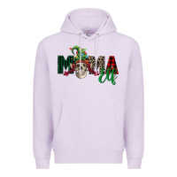 Lilac Mama elf skull Premium Hoodie - FaDigitalArtStudio