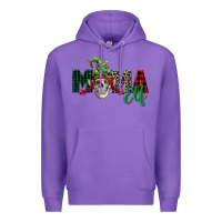 Purple Mama elf skull Premium Hoodie - FaDigitalArtStudio