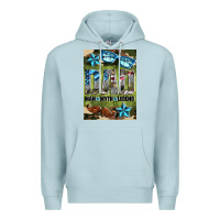 Blue Mist dad man myth legend air freshener Premium Hoodie - HRA Design Shop