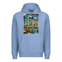 Colony Blue dad man myth legend air freshener Premium Hoodie - HRA Design Shop