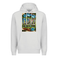 Dove Grey dad man myth legend air freshener Premium Hoodie - HRA Design Shop