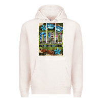 Pale Pink dad man myth legend air freshener Premium Hoodie - HRA Design Shop