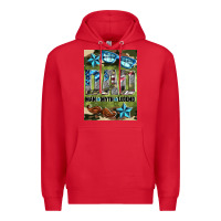 Red dad man myth legend air freshener Premium Hoodie - HRA Design Shop