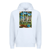 White dad man myth legend air freshener Premium Hoodie - HRA Design Shop