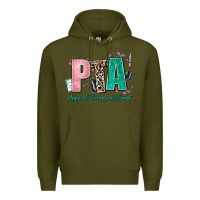 Army Green pta physical therapy assistant Premium Hoodie - AdoDesignShop