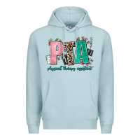 Blue Mist pta physical therapy assistant Premium Hoodie - AdoDesignShop