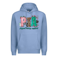 Colony Blue pta physical therapy assistant Premium Hoodie - AdoDesignShop