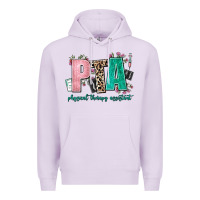 Lilac pta physical therapy assistant Premium Hoodie - AdoDesignShop