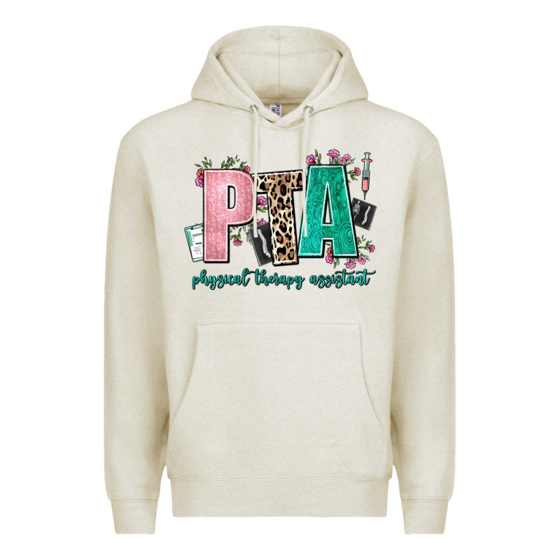 Pta Physical Therapy Assistant Premium Hoodie by AdoDesignShop | Teevron