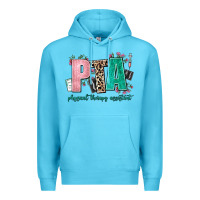 Ocean Blue pta physical therapy assistant Premium Hoodie - AdoDesignShop