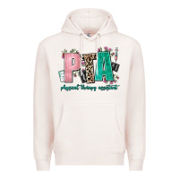 Pale Pink pta physical therapy assistant Premium Hoodie - AdoDesignShop