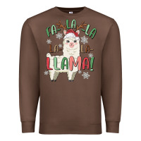 Chestnut fa la la llama Premium Sweatshirt - MaliasSmallBusiness