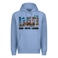 Colony Blue dad man myth legend Premium Hoodie - HRA Design Shop