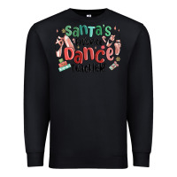 Black santa's favorite dance teacher Premium Sweatshirt - MaliasSmallBusiness