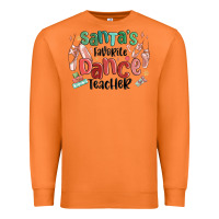 Carrot santa's favorite dance teacher Premium Sweatshirt - MaliasSmallBusiness
