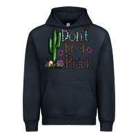 Navy don't be a prick Urban Hoodie - CowhideDigitalArt