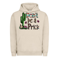 Pigment French Oak don't be a prick Urban Hoodie - CowhideDigitalArt