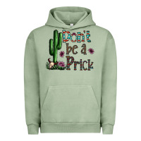 Pigment Oil Green don't be a prick Urban Hoodie - CowhideDigitalArt