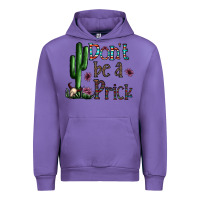 Tulip don't be a prick Urban Hoodie - CowhideDigitalArt
