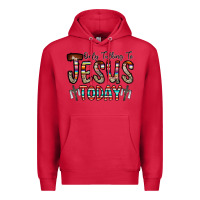 Cardinal only talking jesus today Premium Hoodie - CowhideDigitalArt