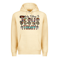 Pina Colada only talking jesus today Premium Hoodie - CowhideDigitalArt