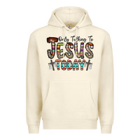 Sandshell only talking jesus today Premium Hoodie - CowhideDigitalArt
