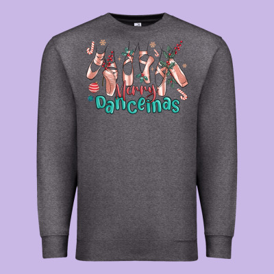 Premium Sweatshirt merry dancemas christmas ballet