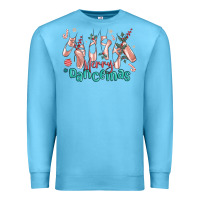 Ocean Blue merry dancemas christmas ballet Premium Sweatshirt - MaliasSmallBusiness