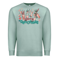 Seafoam merry dancemas christmas ballet Premium Sweatshirt - MaliasSmallBusiness