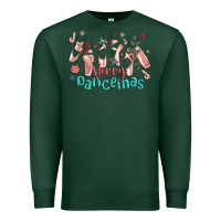 Sports Green merry dancemas christmas ballet Premium Sweatshirt - MaliasSmallBusiness