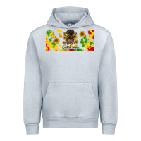 Heather Grey celebrate juneteenth libbey glass Urban Hoodie - HRA Design Shop