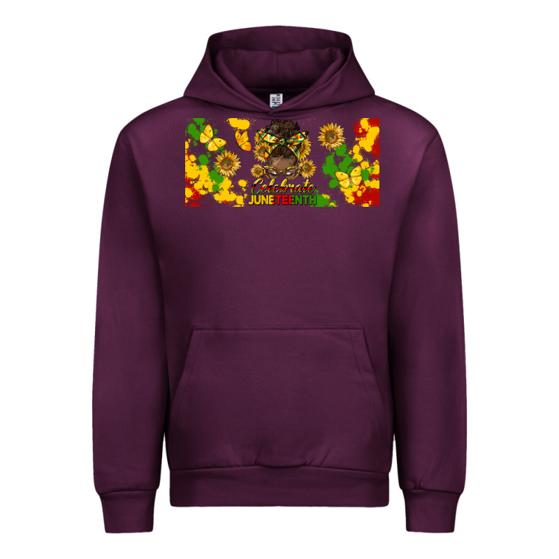 Celebrate Juneteenth Libbey Glass Urban Hoodie by HRA Design Shop | Teevron