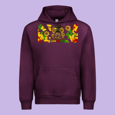 Celebrate Juneteenth Libbey Glass Urban Hoodie Designed By Hra Design Shop