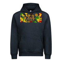 Navy celebrate juneteenth libbey glass Urban Hoodie - HRA Design Shop