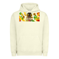 Pigment Pistachio celebrate juneteenth libbey glass Urban Hoodie - HRA Design Shop