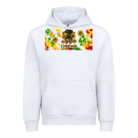 White celebrate juneteenth libbey glass Urban Hoodie - HRA Design Shop