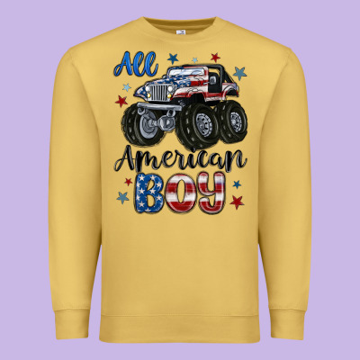 Premium Sweatshirt all american boy
