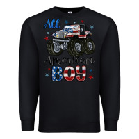 Black all american boy Premium Sweatshirt - MaliasSmallBusiness
