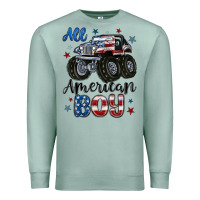 Seafoam all american boy Premium Sweatshirt - MaliasSmallBusiness